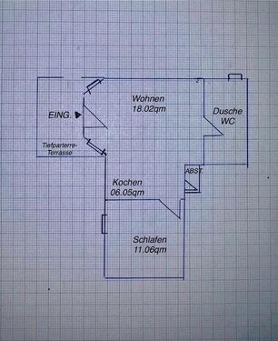 Foto - 1,5-Zimmer-Souterrainwohnung zu vermieten.