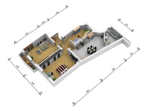 Foto - große 3 Raum Altbauwohnung in Spremberg ZENTRUM