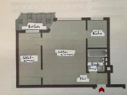 Foto - Etagenwohnung zur Miete in Bremen