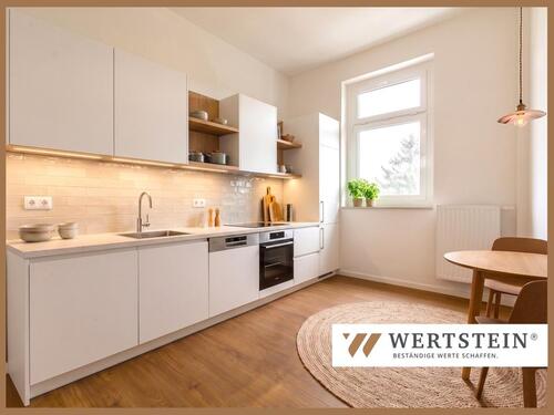 Foto - Moderne 2-Raum-Wohnung bei LeipzigMarkkleeberg: Echtholzparkett, Loggia, PKW-Stellplatz