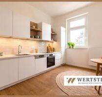 Moderne 2-Raum-Wohnung bei LeipzigMarkkleeberg: Echtholzparkett, Loggia, PKW-Stellplatz - Böhlen