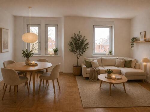 Foto - Stilvoll sanierte 2-Zimmer-Altbauwohnung in zentraler Lage