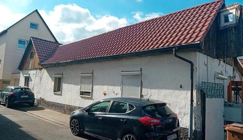 Foto - abgebrochene Hausrestaurierung in Lampertheim Lampertheim