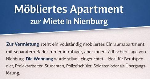 Foto - Möblierte 35m² Wohnung Apartment