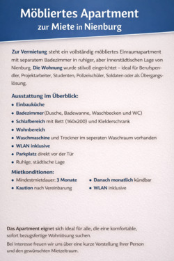 Foto - andere zur Miete in Nienburg (Weser)