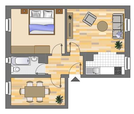 Foto - Etagenwohnung in Bottrop