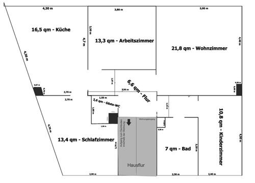 Foto - 5 Zimmer Etagenwohnung zur Miete in Erfurt