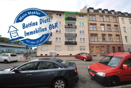 Foto - DIETZ: Gepflegte 3-Zimmer-Wohnung im 4. Obergeschoss - Frankfurt - GALLUS