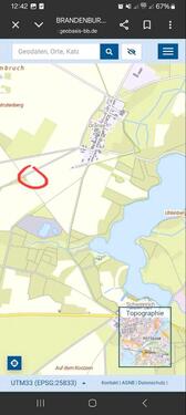 Foto - 1125m2 Pachtgrundstück, Grünland, Gehölz, Ausgleichsfläche, + div