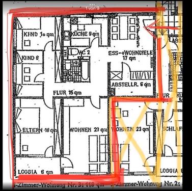 Foto - 4 Zimmer Apartment, 118qm , top Lage, gepflegtes Hochhaus