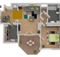 2-Zimmer Wohnung Speyer Süd - 900,00 EUR Kaltmiete, in Speyer (PLZ: 67346)