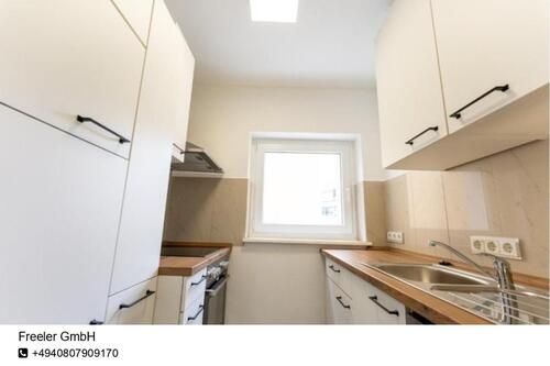 Foto - 3-Zimmer-Wohnung mit Einbauküche und Balkon in Heimfeld