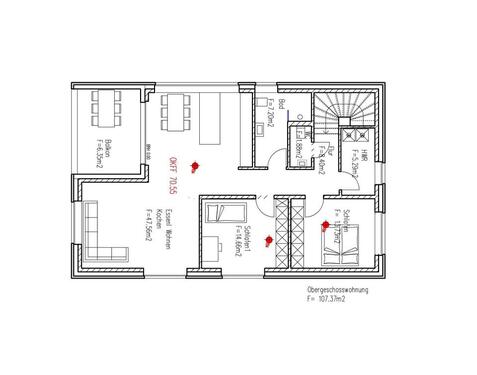 Foto - 3 Zimmer Etagenwohnung in Steinfurt