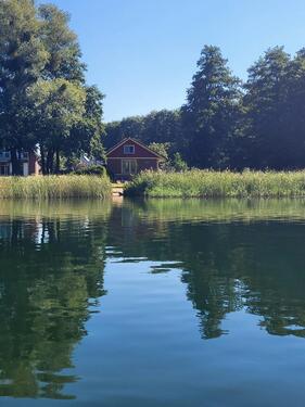 Foto - Ferienhaus am Pinnwoer See, Ruderboot,Steg,Sauna und Wallbox