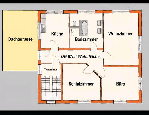 Foto - Mietwohnung - 1.265,00&nbsp;EUR Kaltmiete, ca.&nbsp; 103,00&nbsp;m&sup2;