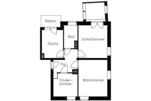 Foto - 3 Zimmer Etagenwohnung in Plauen