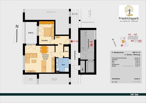 Foto - Etagenwohnung in Villingen-Schwenningen zur Miete