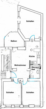 Foto - Etagenwohnung zur Miete in Ellwangen (Jagst)