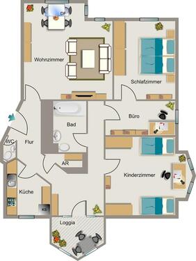 Foto - Etagenwohnung zur Miete in Marl