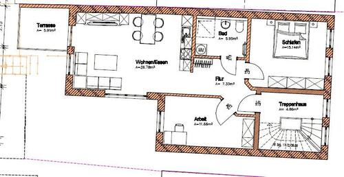 Foto - 3 Raumwohnung zu vermieten - 840,00&nbsp;EUR Kaltmiete, ca.&nbsp; 70,00&nbsp;m&sup2;