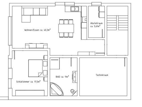 Foto - Neue 2-Zimmerwohnung in Buchen - 800,00&nbsp;EUR Kaltmiete, ca.&nbsp; 75,00&nbsp;m&sup2;