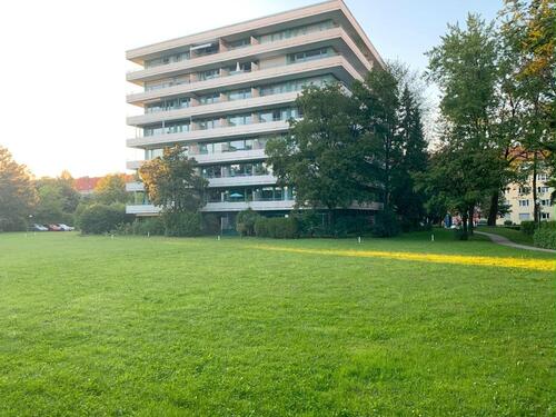 Foto - Vermietete 1-Zi.-Wohnung mit TerrasseGarten in München – 33 m²