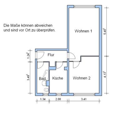 Foto - 2 Zimmer Etagenwohnung zur Miete in Torgau