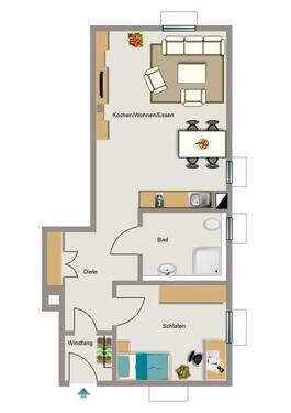 Foto - 2 Zimmer Etagenwohnung zur Miete in Lünen