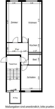 Foto - 3 Zimmer Etagenwohnung in Nordhausen