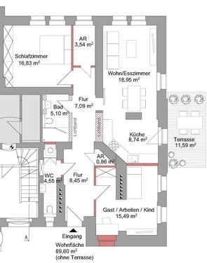 Foto - Exklusive Souterrainwohnung im Villenviertel (Brühlervorstadt)