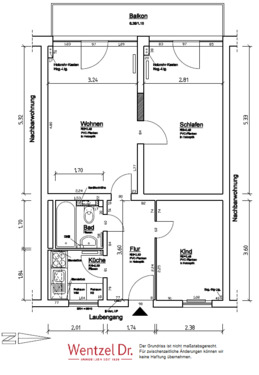 Foto - 2 Zimmer Etagenwohnung zur Miete in Schenefeld