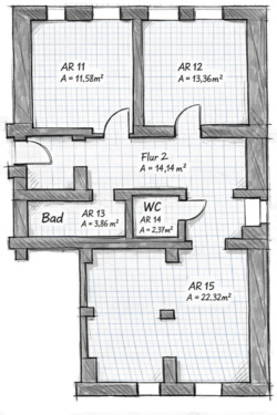 Foto - Atelier Praxis Büro praktische Größe mit 3 Räumen