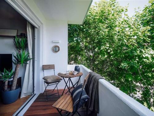 Foto - Möblierte Wohnung Berlin Schöneberg nahe KaDeWe Balkon, Warmmiete