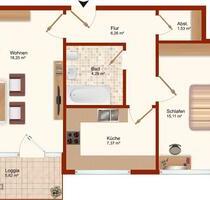 Ideal geschnittene 2-Zimmer Wohnung zentral und ruhig gelegen - Lörrach
