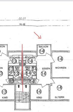 Foto - 3 Zimmer Etagenwohnung in Saarbrücken