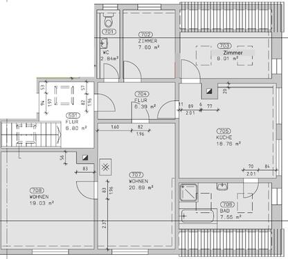 Foto - 4 Zimmer Dachgeschoßwohnung in Dömitz