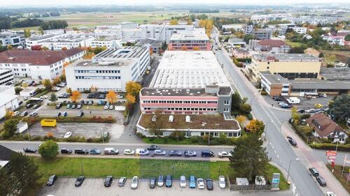 Foto - ERLANGEN - WETTERKREUZ - BÜROETAGE - GLASFASER - TEILKLIMA - BAB A3A73ÖPNVAIRPORT