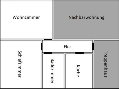 Foto - 2 Zimmer Etagenwohnung in Böhlen