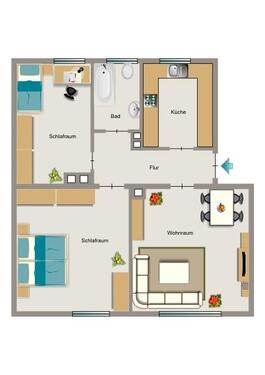 Foto - 3.5 Zimmer Etagenwohnung zur Miete in Dortmund