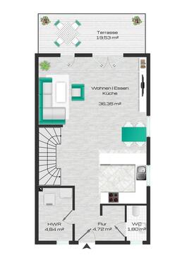 Foto - 5 Zimmer Doppelhaushälfte in Naunhof