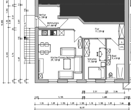 Foto - Etagenwohnung in Lingen (Ems)