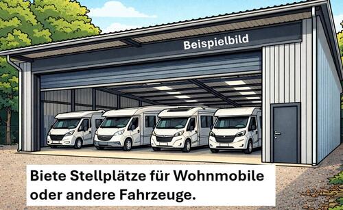 Foto - Biete Unterstellplätze Stellplätze Überwinterung Wohnmobile