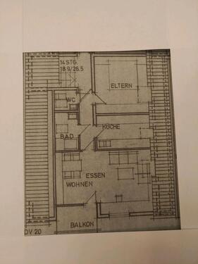 Foto - Dachgeschosswohnung - 850,00&nbsp;EUR Kaltmiete, ca.&nbsp; 57,00&nbsp;m&sup2;