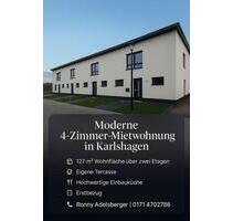 moderne 4-Zimmer-Mietwohnung als Erstbezug in Karlshagen