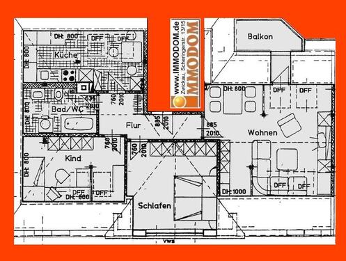 Foto - Etagenwohnung zur Miete in Zwickau