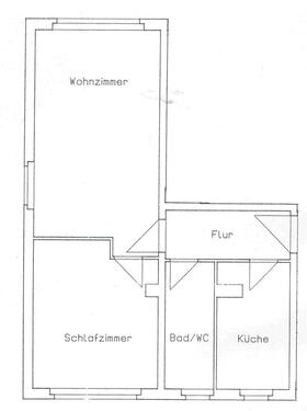Foto - 2 Zimmer Etagenwohnung zur Miete in Oelsnitz (Vogtland)