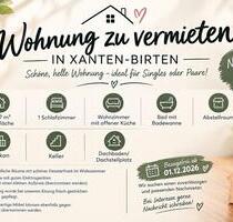 Helle 2-Zimmer-Wohnung mit Balkon in Xanten-Birten