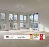 Wohntraum im Zentrum: Offenes Wohnkonzept und 2 Balkone | Aufzug | Parkettboden - Leipzig Mitte