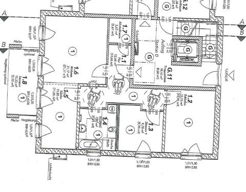 Foto - Etagenwohnung zur Miete in Neubrandenburg