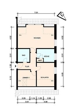 Foto - 3 Zimmer Etagenwohnung zur Miete in Boltenhagen